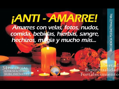 DESINTEGRADOR DE AMARRES DE AMOR  ¡Libera hasta 20 tipos de amares amorosos!