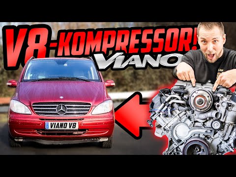 Es geht ENDLICH los! - Mercedes Viano 55 V8 Kompressor - WIE soll das PASSEN?!