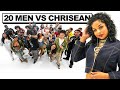 20 MEN VS 1 REALITY STAR CHRISEAN ROCK