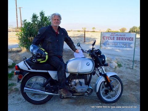 Thumbnail for 1987 BMW R65 low miles super nice for sale www.samscycle.net by BMW R65
