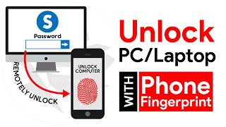 Unlock Computer Remotely With Phone Fingerprint Scanner | Unlock PC/Laptop with Android