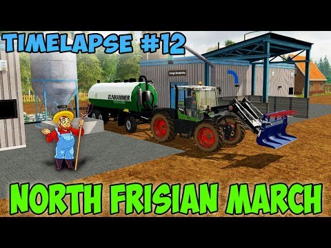 Farming simulator 17 North Frisian March Map v 2.0 Timelapse ep#12