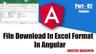How To Download File Excel Format In Angular || Angular || Angular Tutorial || Download File Angular