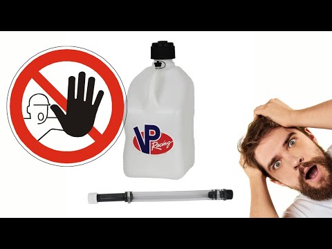Watch This Before Buying a VP Racing Gas Jug