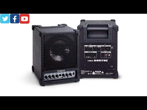 Roland CM30 Active Cube Monitor Amplifier with 3 Inputs