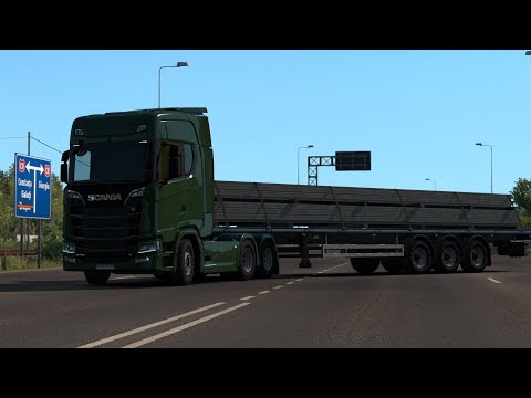 ETS 2 1.36 - Road To The Black Sea - SCANIA S730 V8 - Trip: Craiova - Bucharest