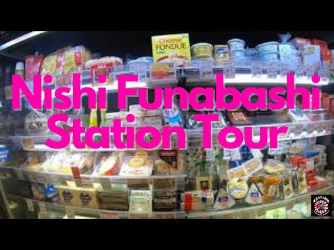 Nishi Funabashi JR station, Chiba Food Tour.