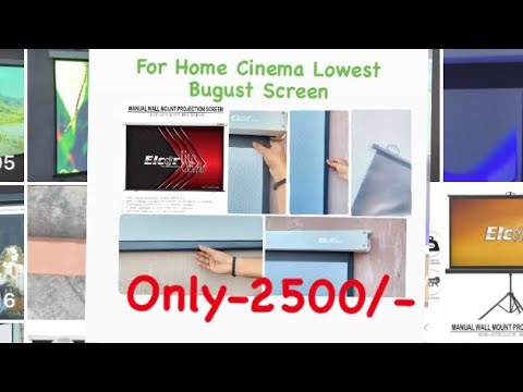 Indian Wall Mount Projector Screens