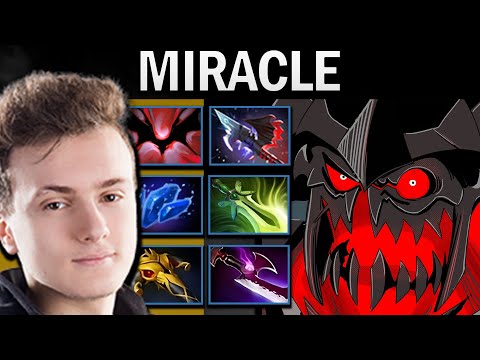 Shadow Fiend Dota Gameplay Miracle with 19 Kills and Silveredge