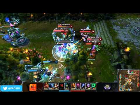 Copenhagen Wolves Vs. Supa Hot Crew Map 2 - Semi-finals - EUW Challenger Series #14