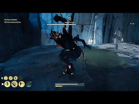 Hekatonchires Boss Fight - Assassin's Creed Odyssey - Fate of Atlantis DLC