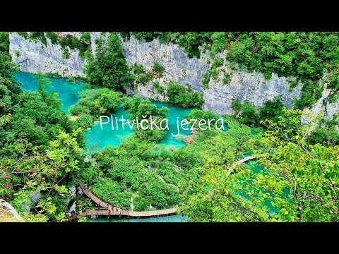 Plitvice lakes National Park | Crystal Waters of Croatian Lakes | UNESCO | 4k