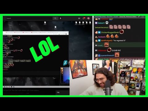 HasanAbi Reacts to Trainwrecks roasting a kid in Rust