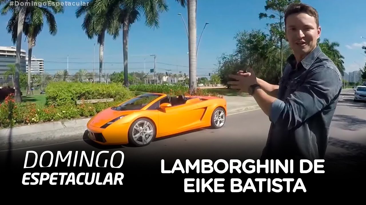 Conheça a milionária Lamborghini de Eike Batista que vai a leilão