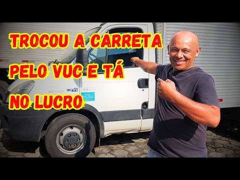 Carreta nunca mais, a vida deste caminhoneiro foi transformada pelo VUC