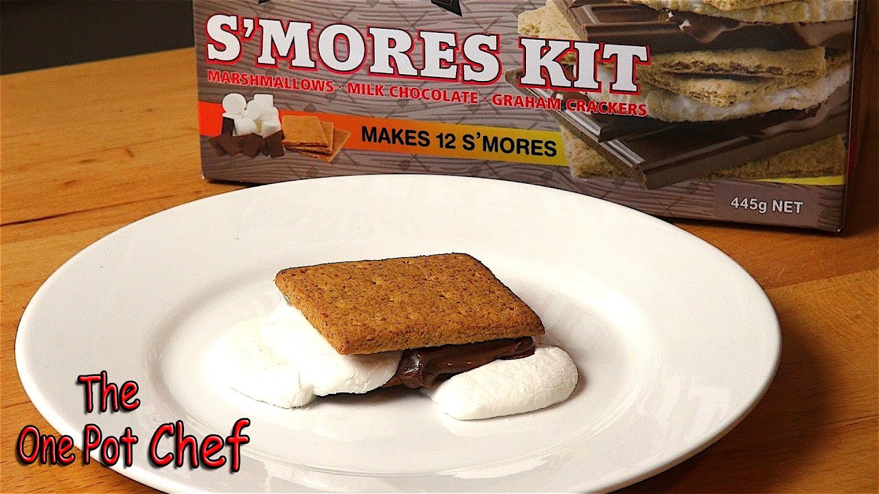 Aussie Makes S’mores for the 1st Time | One Pot Chef