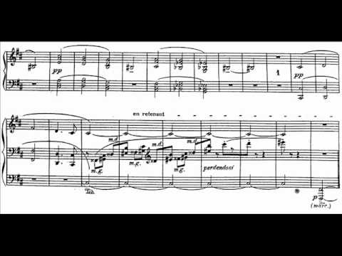 Hamelin plays Dukas - Piano Sonata (3rd mvt) Audio + Sheet music