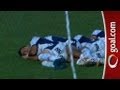 Playing dead? Funny celebration in Paraguayan league!
