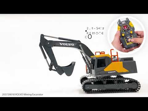 Excavator Dickie Toys Volvo Mining Excavator cu telecomanda