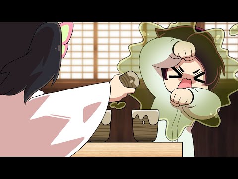 [ 암세포 ] 귀멸의 칼날 기능회복 받는 애니 /  kimetsu no yaiba butterfly mansion Training animation