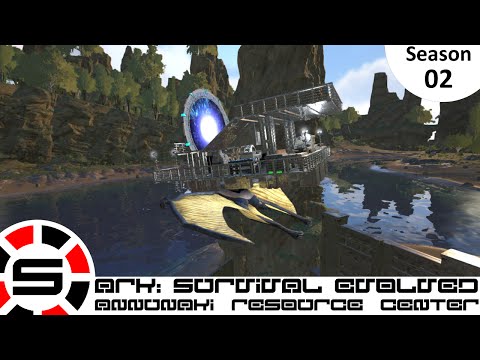 Let's Play: Modded ARK (EA) ~ S02 E12 ~ Epic harvest, stargate Quetz base & levelling