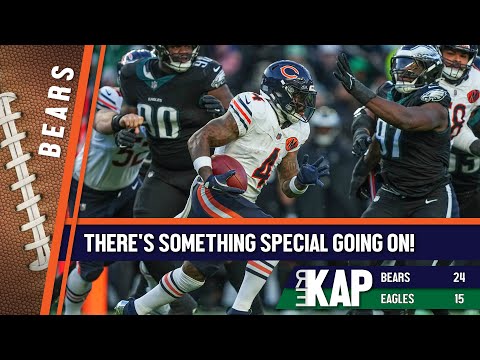 REKAP: 🏈 Chicago Bears 24-15 win over Philadelphia Eagles. ‘There’s something special going on!’
