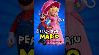 Peach TRAIU Mario: A História que Ninguém Contou #supermariogalaxy #mario #yoshi #peach #shorts