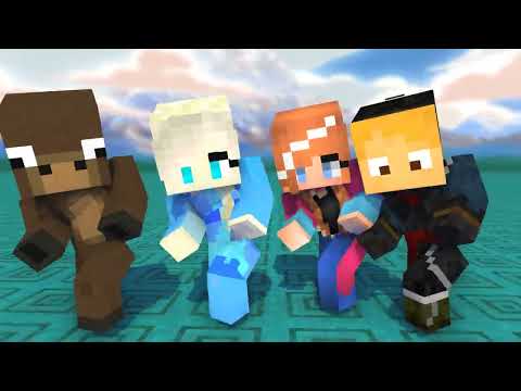 MONSTER SCHOOL :SKIRRI FROZEN 2 ELSA AND ANNA CUTE - MINECRAFT ANIMATION