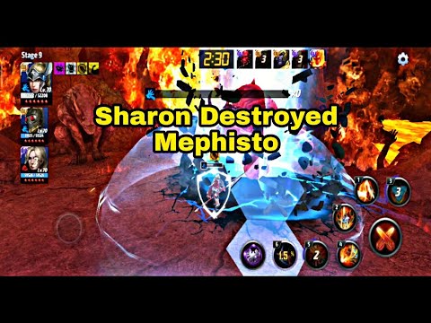 Sharon Clear Mephisto Stage 9 - Marvel Future Fight