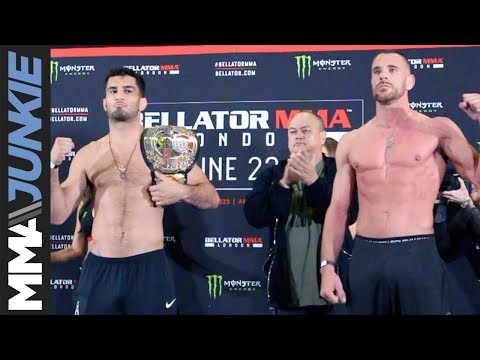 Bellator London: Ceremonial weigh-in highlights
