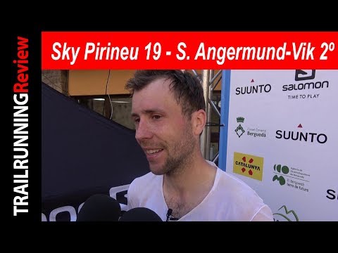 Sky Pirineu 2019 - Stian Angermund-Vik 2o - Estoy muy contento de mi segundo puesto