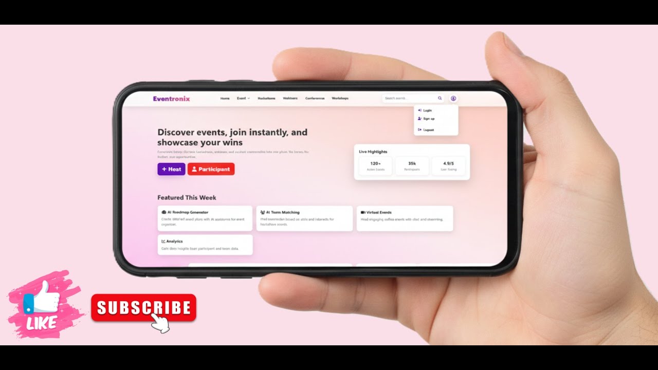 AI-Powered Event Management Platform | Python Project #python #ai #coding
