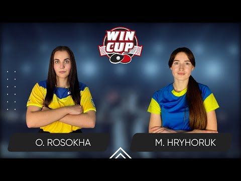 12:15 Oleksandra Rosokha - Mariana Hryhoruk West 2 WIN CUP 29.12.2023 | TABLE TENNIS WINCUP