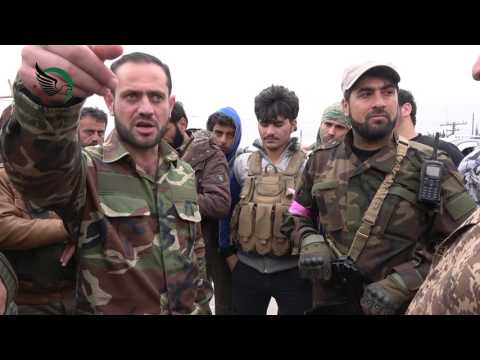 كلمة و توجيهات القائد العسكري النقيب محمد ديري قبل العمليات العسكرية لتحرير مدينة الباب في ريف حلب