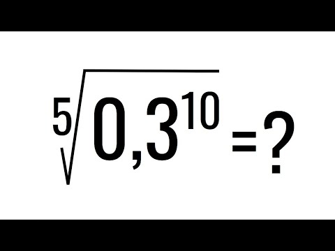 RAÍZ DE ÍNDICE 5 DE UNA POTENCIA. Matemáticas Básicas