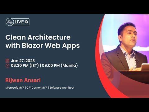 Solution Design for Blazor Web Apps with  .NET 7 -  C# Corner Webinar