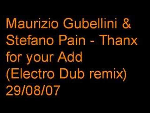 Maurizio Gubelini vs. Stefano Pain - Thanx for the add