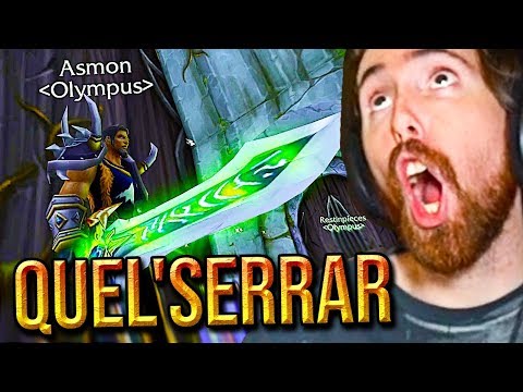 Asmongold Epic Adventure To Obtain The BEST SWORD In Classic WoW: Quel'Serrar
