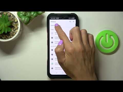 How to Clear Browsing Data on DOOGEE V20 - Remove Browser Data