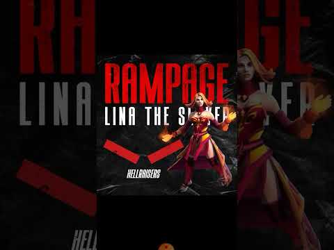 LINA DOTA 2 RAMPAGE MOMENTS #2 || #Dota2 || #Shorts || #Dota2Shorts ||