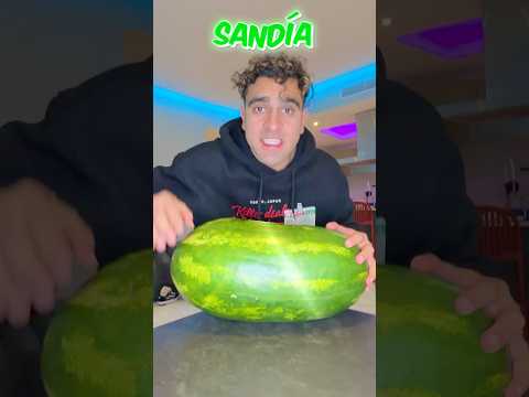 Puedo ROMPER una sandia con un golpe?😱🤯😰🤕