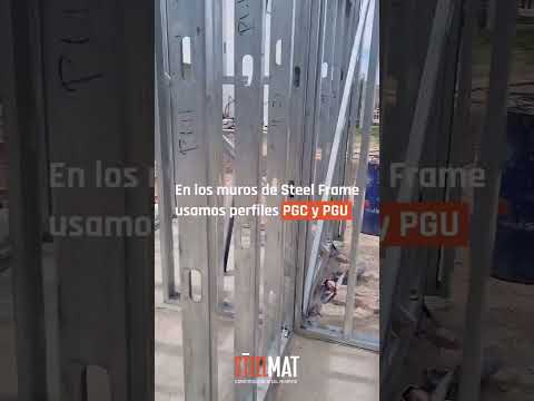 ¿CÓMO SE CONFORMA UNA ESTRUCTURA #STEELFRAME ?