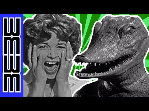 turning into an ALLIGATOR - The Alligator People (1959)
