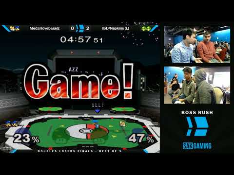 Boss Rush lloD Doubles Grand Finals   Napkins & lloD vs ilovebagelz & Medz