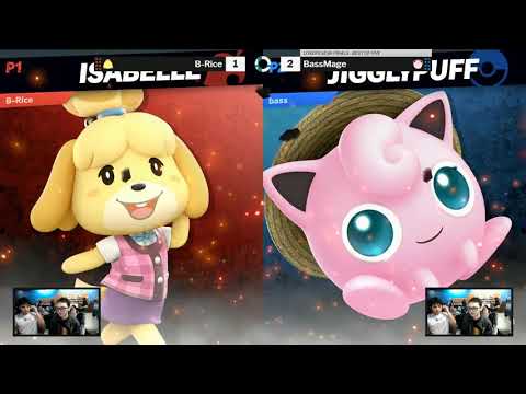 Sink or Swim 166 Losers Semi-Finals - B-Rice (Isabelle) vs BassMage (Jigglypuff)