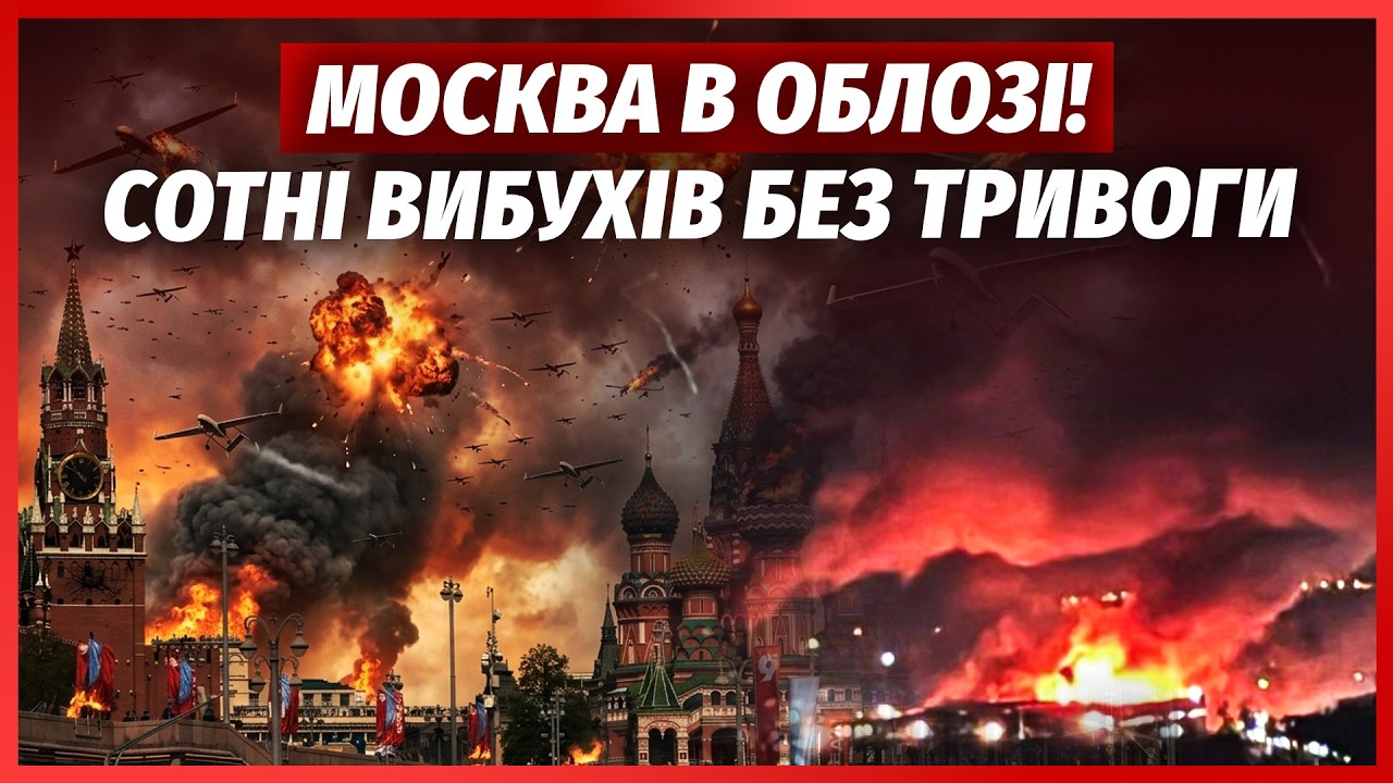 💥Помста за ПОРУШЕНЕ ПЕРЕМИР'Я! В Росії АРМАГЕДОН. Москва під УДАРОМ. Вибухи ?