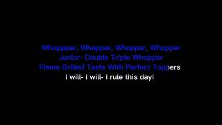 Cover art for Whopper