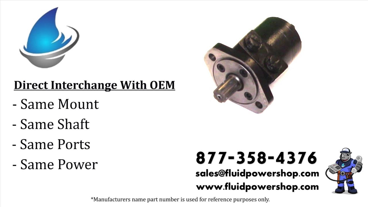 AFTERMARKET 101-1087 HYDRAULIC MOTOR - FITS CHAR-LYNN ® / EATON ® 101-1087-009