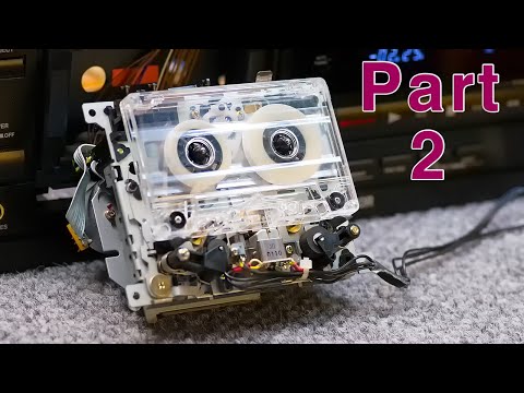 Denon DN-790R Riemenwechsel und Fehlersuche am Capstanmotor – Drehzahl-/Gleichlauf- und Flatterun...