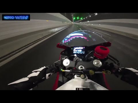 KOVE 450RR Test Drive in the Tunnel - So AMAZING